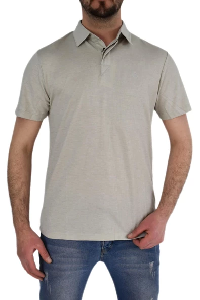 Erkek Gömlek Yaka Tişört Ottoman BGL-ST01942 - Resim 6