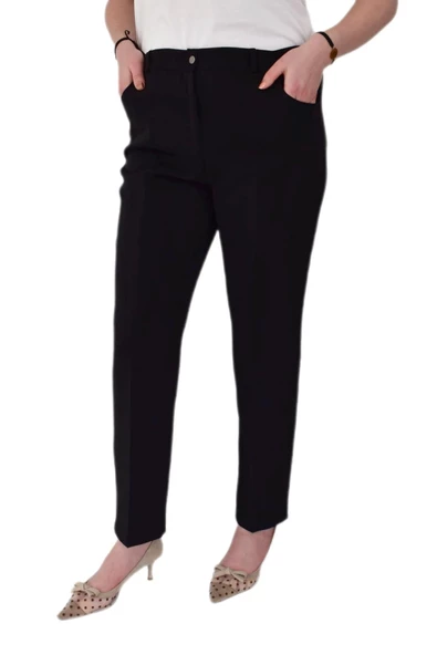 Kadın Kumaş Pantolon Lastikli 1900 BGL-ST01792 - Resim 5
