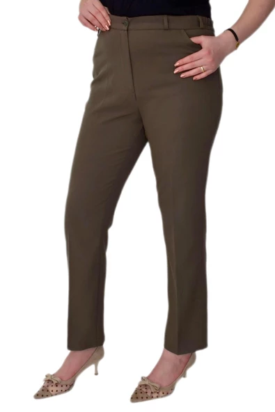 Kadın Kumaş Pantolon Lastikli 1900 BGL-ST01792 - Resim 4