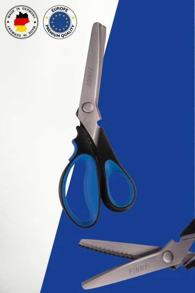 Kretzer Finny 774423 Profosyonel Kesiciler İçin Zikzak Kesim Makası Alman Solingen Tipi - 2