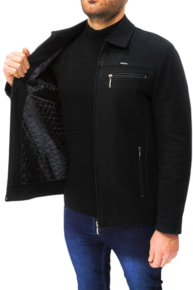 Erkek Kaşe Mont 9050 BGL-ST01628 - Resim 4