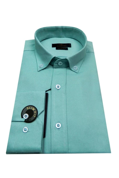 Erkek Silim Fit Uzun Kol Gömlek BGL-ST00546 ürün görseli