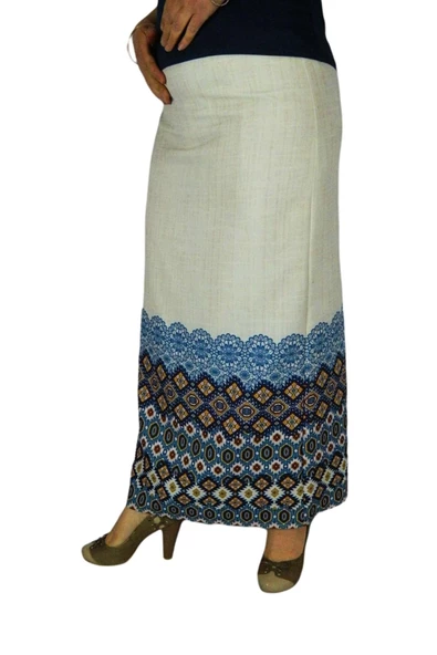 Kadın Uzun Etek SZ16Y251 - 5