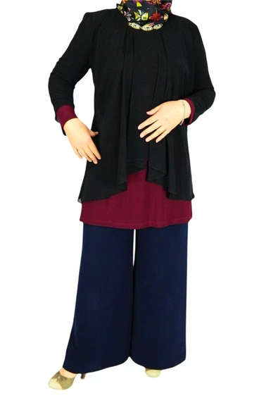 Kadın Şifon Kelebek Tunik PP5241 ürün görseli