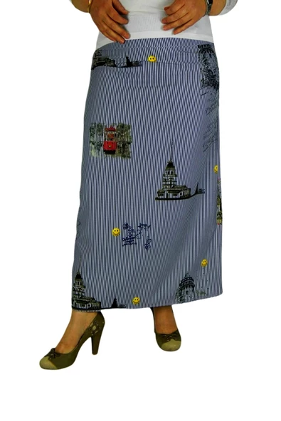 Kadın Uzun Etek SZ17Y290 - Resim 3