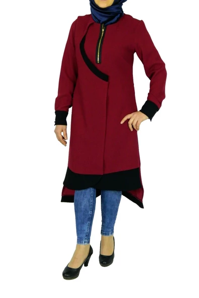 Kadın Önden Kapaklı Tunik 21431101 - Resim 2