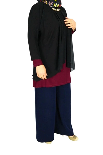 Kadın Şifon Kelebek Tunik PP5241 - Resim 7