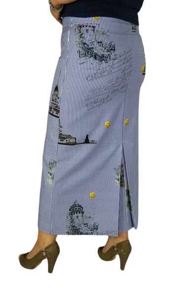 Kadın Uzun Etek SZ17Y290 - Resim 6