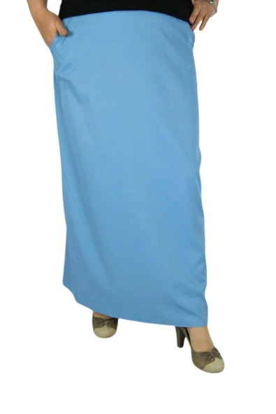 Kadın Uzun Cepli Etek ERM103 - Resim 4