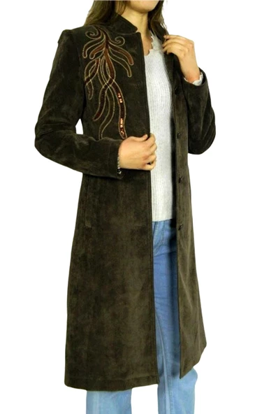 EFLATUN BAYAN KADİFE TUNİK EFL3149 - Resim 6