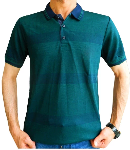 BİGAZZİ ERKEK RİNGEL JAKAR POLO YAKA TSHİRT 3250 ürün görseli