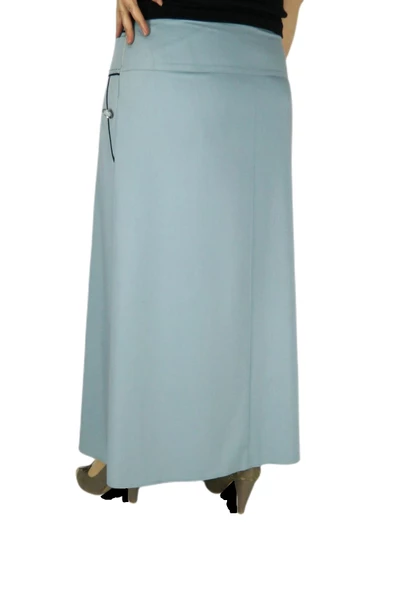 Kadın Piliseli Pamuk Etek EST2209 - Resim 4