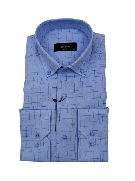 Erkek Slim Fit Gömlek 000162 - 2