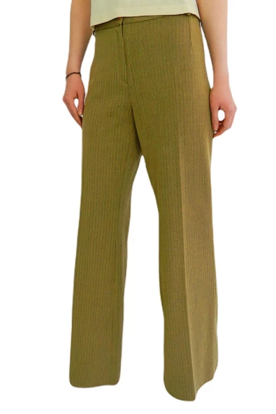 Kadın Kumaş Pantolon Normal Bel Klasik BGL-ST01367 - Resim 2