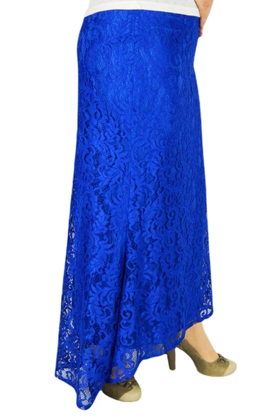 Kadın Uzun Güpür Etek BGLERM101 - Resim 8