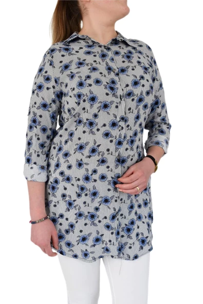 Kadın Tunik Papatya Desenli Almira 1597 Bgl-st00999 ürün görseli