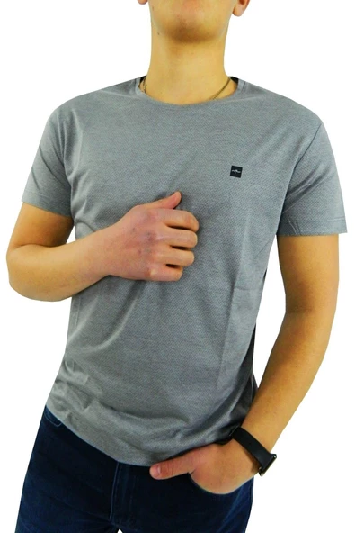 NAYKI ERKEK SIFIR YAKA PETEK SÜPREM T-SHİRT 2124 BGL-ST01016 - Resim 6