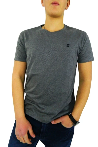 NAYKI ERKEK SIFIR YAKA PETEK SÜPREM T-SHİRT 2124 BGL-ST01016 - Resim 5