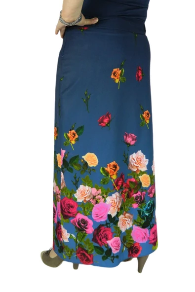 Kadın Monalisa Uzun Etek ASL1002 - Resim 6