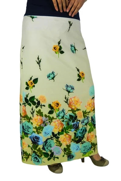 Kadın Monalisa Uzun Etek ASL1002 - Resim 7