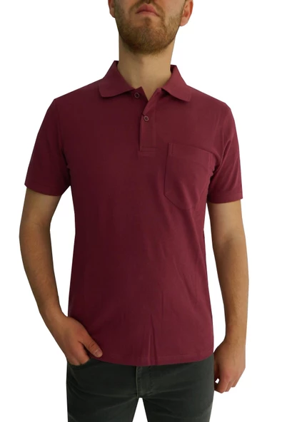 Erkek Polo Yaka Cepli Tişört BGL-ST00486 - Resim 9