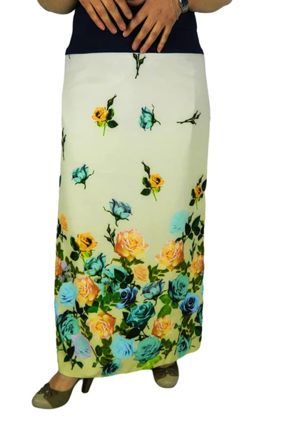 Kadın Monalisa Uzun Etek ASL1002 - Resim 3