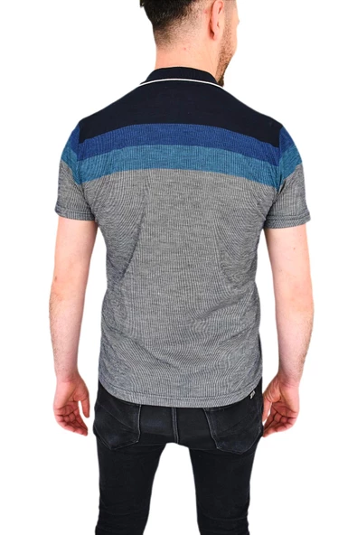 Erkek Polo Yaka Tişört 1502 - Resim 10