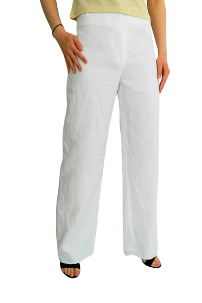 Kadın Keten Pantolon Keten BGL-ST01386 - Resim 8