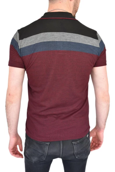 Erkek Polo Yaka Tişört 1502 - Resim 7