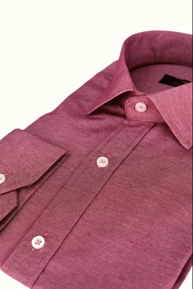 Erkek Uzun Kol Gömlek Silim Fit BGL-ST01912 - Resim 4