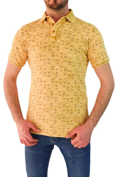 Erkek Polo Yaka Tişört 4224 - Resim 2