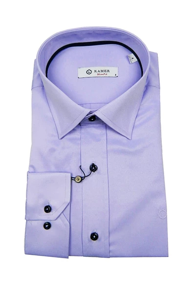 Erkek Slim Fit Gömlek 8005 008005 - Resim 5