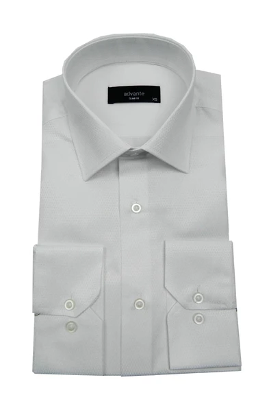 Erkek Slim Fit Jakarlı Gömlek Bgl-st00166 - Resim 3