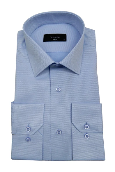 Erkek Slim Fit Jakarlı Gömlek Bgl-st00166 - Resim 6