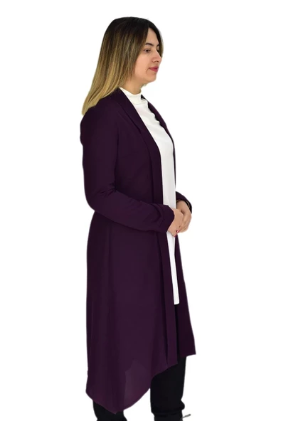 Kadın İkili Kombin Takım Ferace Kap P5037 - Resim 7