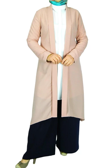 Kadın İkili Kombin Takım Ferace Kap P5037 - Resim 8