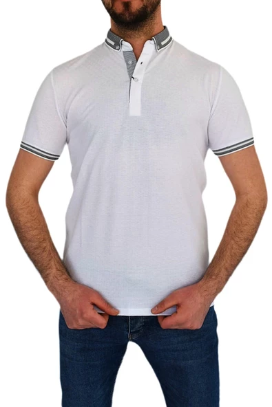 Erkek Polo Yaka Tişört T-785 BGL-ST01815 - Resim 3