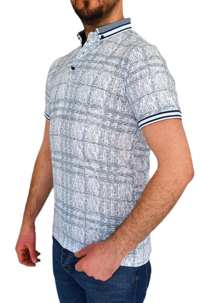 Erkek Polo Yaka Tişört T-801 BGL-ST01821 - Resim 9