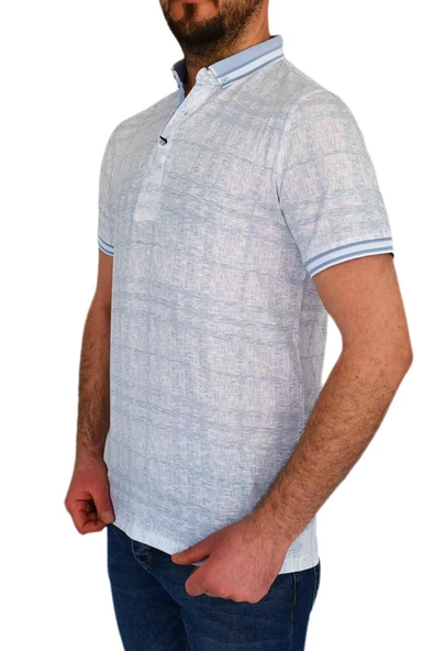 Erkek Polo Yaka Tişört T-801 BGL-ST01821 - Resim 10