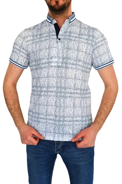 Erkek Polo Yaka Tişört T-801 BGL-ST01821 - Resim 5