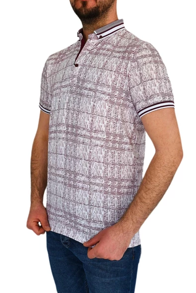 Erkek Polo Yaka Tişört T-801 BGL-ST01821 - Resim 7