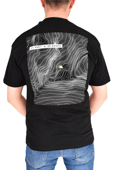 Erkek Oversize Tişört T838 BGL-ST01823 - Resim 10