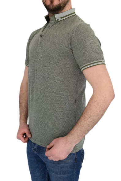 Erkek Polo Yaka Tişört T-785 BGL-ST01815 - Resim 8