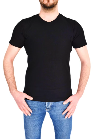 Erkek Sıfır Yaka Tişört T-523 BGL-ST01833 ürün görseli