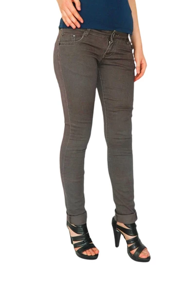 Kadın Düşük Bel Kanvas Pantolon TT001675 ürün görseli