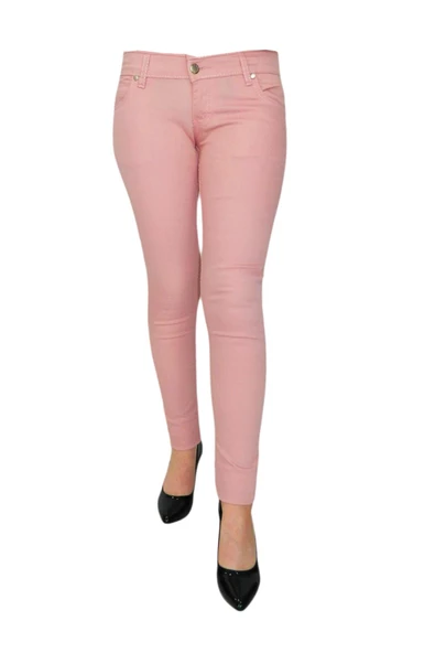 Kadın Kanvas Pantolon Düşük Bel BGL-0764 ürün görseli