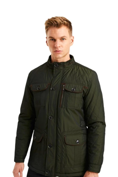 Erkek Spor Parka 3450 BGL-ST01641 - Resim 4