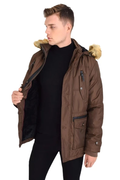 Erkek Spor Parka 3090 BGL-ST01640 - Resim 5