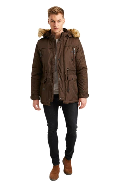 Erkek Spor Parka 3670 BGL-ST01639 - Resim 10