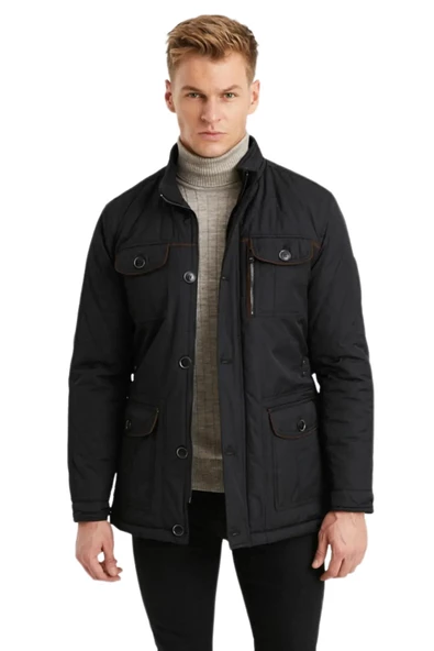 Erkek Spor Parka 3450 BGL-ST01641 - Resim 5